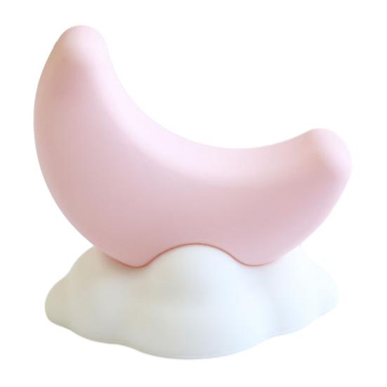 Moon Star Night Light for Kids, Silicone Soft Glow LED Lamp for Bedroom, Cute Cloud Moon Decor for Nursery
