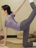 Women's Yoga Set: 2026 Slimming Short Sleeve Pilates Top