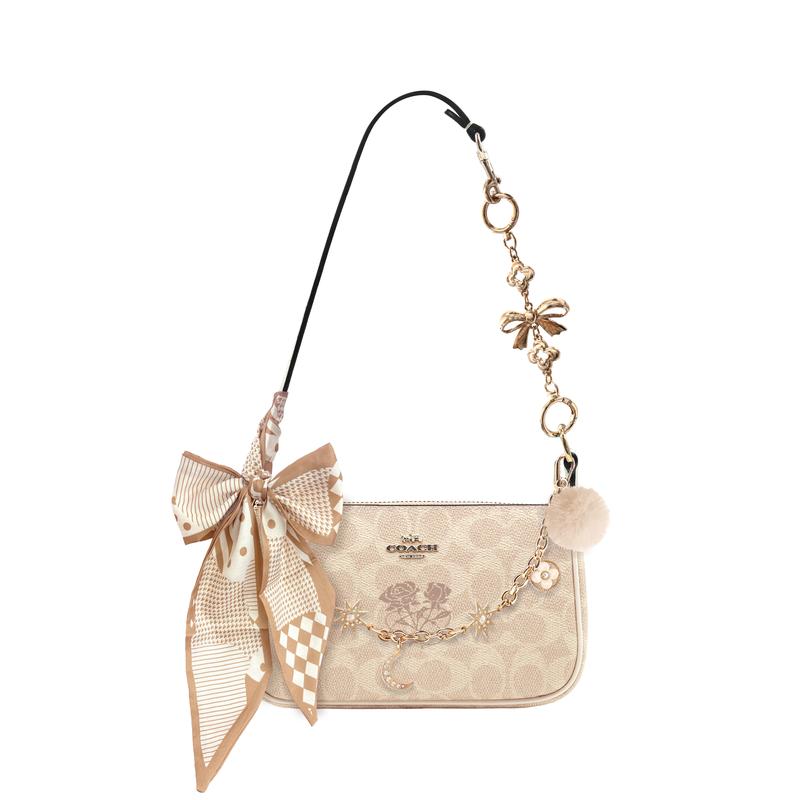 

COACH shoulder bag [Customized bag] Nolita 19 Princess style literary classic fashion versatile Narrative in the Fog Basic Package (Pack + Dust Bag) коричневий