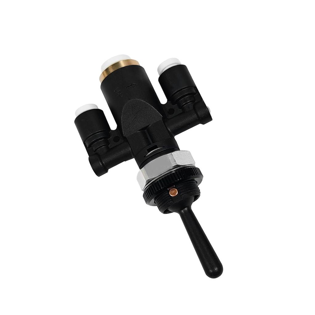 Air Window Toggle Valve Switch 1/4 Fits for Peterbilt 379 & Kenworth Trucks, Replacement 818-0007-000, 8180007000