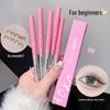 QXQY Dual-ended Eyeliner: Gel Pencil & Angled Brush, Ultra-fine, Waterproof, Sweatproof, Non-smudging, Under-eye Highlight.