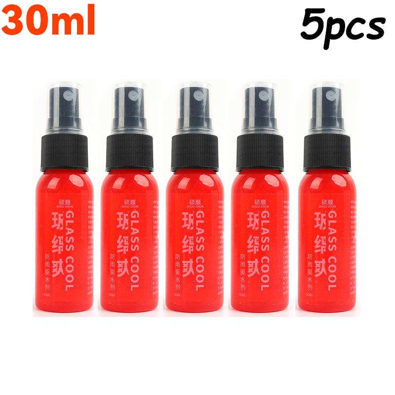 1-5pcs Car Glass Coating Anti-fogging Agent Windscreen Rearview Mirror Multifunctional Water Repellent Cleaning Agent Auto Parts