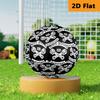 Custom Motorcycle Skull Design Soccer Ball Suitable for Both Training and Competition Very Elastic High Elasticity Wear-resistant and Slip-resistant