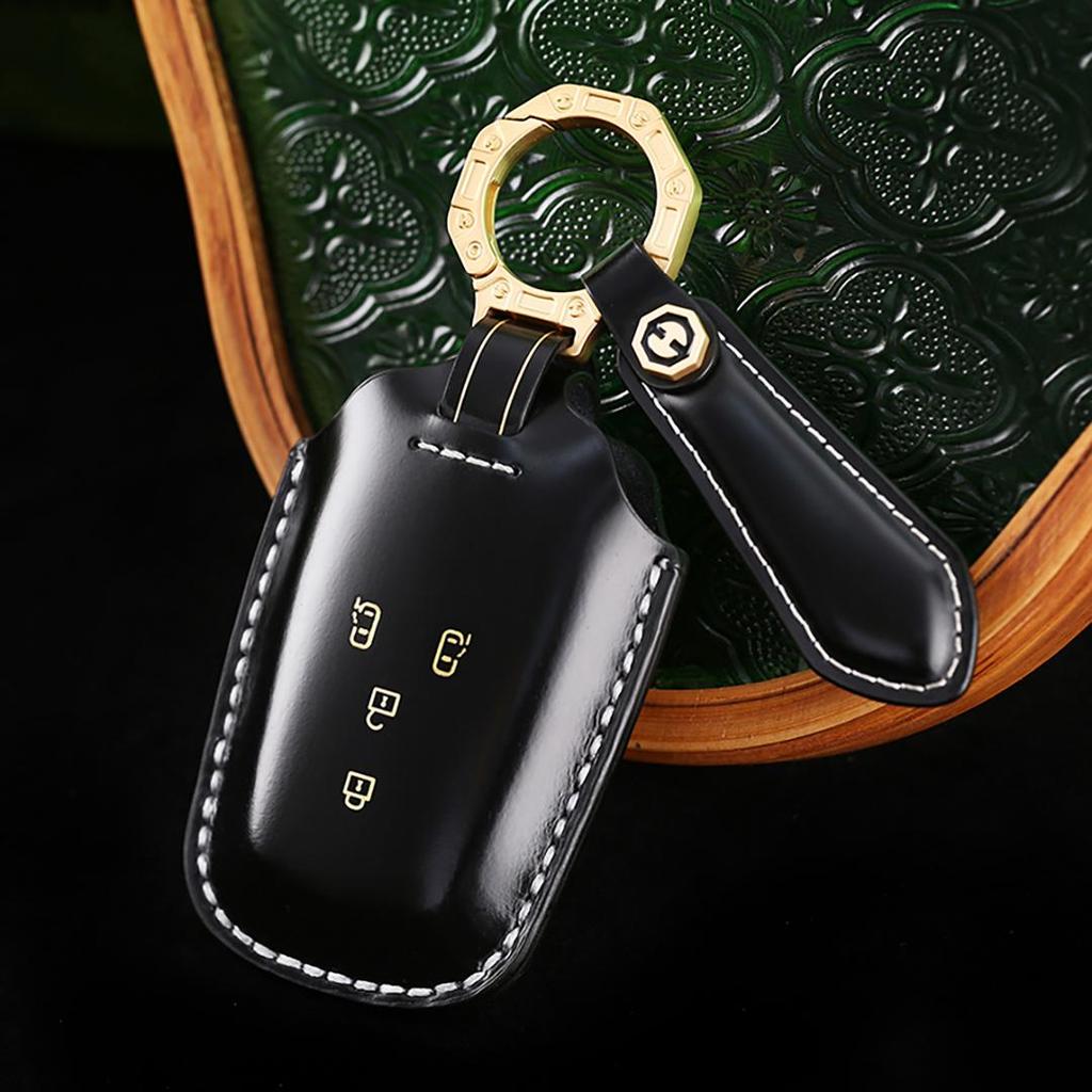 Toyota Vellfire Alphard Sienna Granvia Handmade Cowhide Car Key Cover Car Key Case
