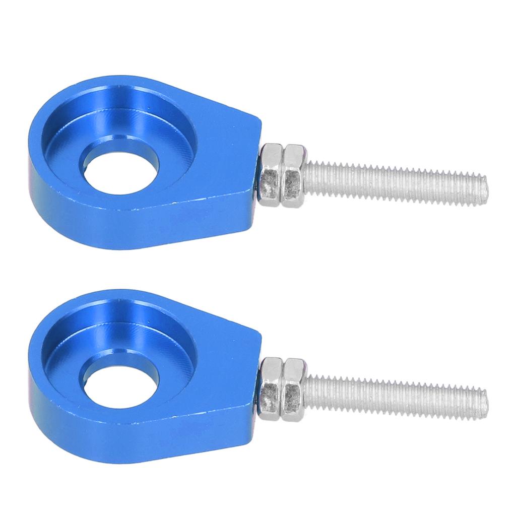 2pcs 0.5in Chain Tensioner Adjusters Aluminum   for Motorcycles Mountain Bikes