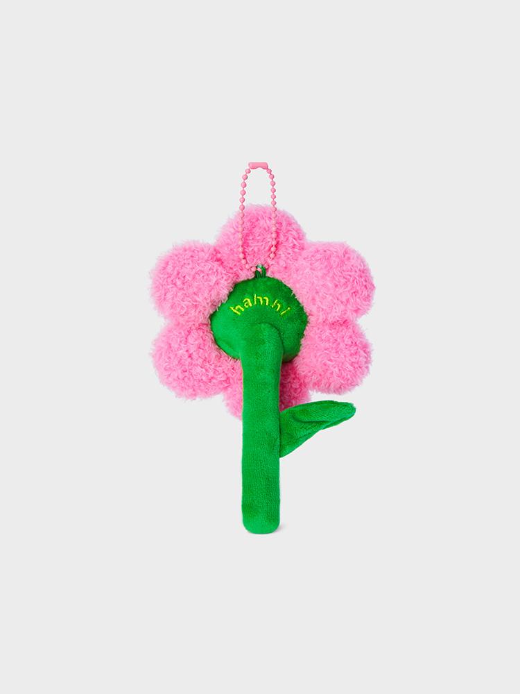 LINE FRIENDS Minini Hamni Flower Plush Doll Keychain