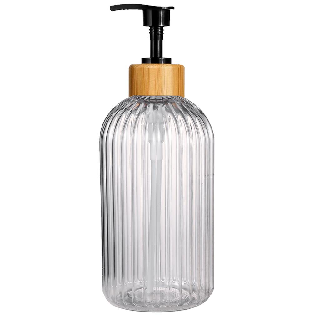 500ml Press Type Soap  Bottles Dispensers Refillable Hand Dish Ideal for Kitchen Sink Decor Bottling Soap Bottle