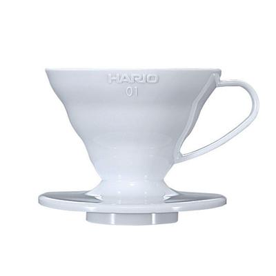 V60 Transparent Dripper 01 White