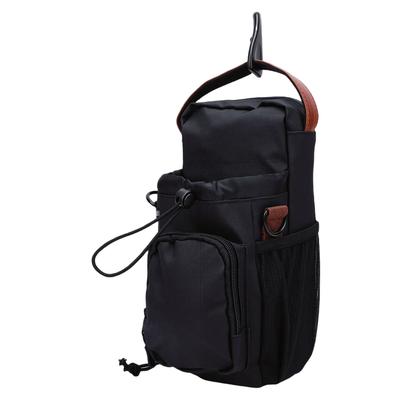 Magnetische Sporttas Schoudertas voor Mannen Vrouwen PU Meerdere Vakken Magnetische Fleshouder met Riem voor Reizen Werk Sport