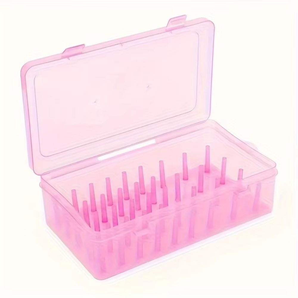 Transparent Needle and Thread Box 42 Axis Sewing Thread Box Sewing Storage Box  Sewing Supplies