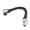 Bathtub Overflow Drainer Concealed Flexible SPA Bathtub Overflow Drain Pipe for Kitchen Bathroom