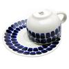 ARABIA 24h TUOKIO Tea/Coffee Cup & Saucer, 0.26L (Parallel Import)