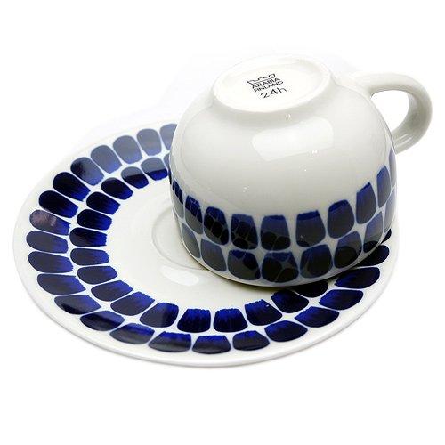 ARABIA 24h TUOKIO Tea/Coffee Cup & Saucer, 0.26L (Parallel Import)