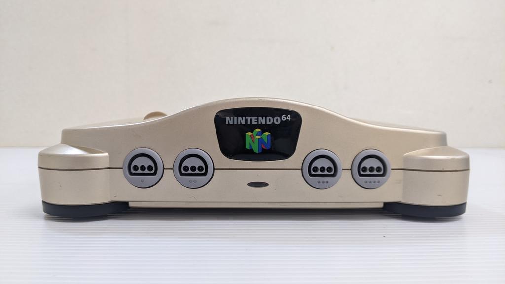 Refurbished Nintendo 64 N64 Console GOLD 1-15-3 Used