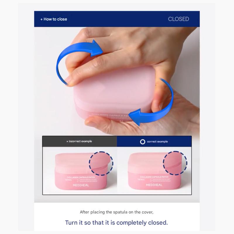 Mediheal Collagen Capsule Patch 60ea (Retinol / Vitamin C) (7 Options)