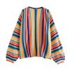 European and American Style, New Women's Clothing, Fashionable Versatile Hand-hooked Sweater Design Sense Loose Knitted Cardigan