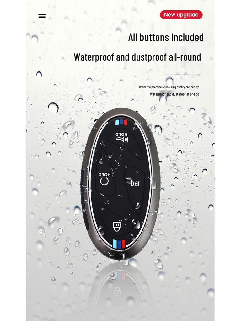 2024 Hyundai Sonata 11. Generation & Ioniq 6 Schlüsselhülle mit Legierungs-Schlüsselanhänger