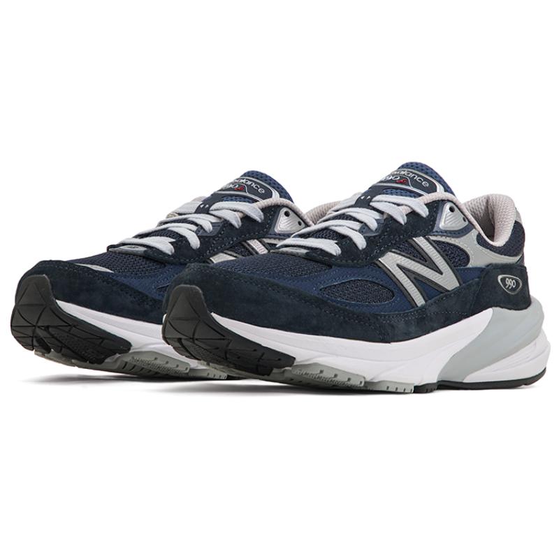 New Balance Women's 990v6 Made In Usa 'Navy White' Women's Sneakers W990NV6