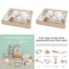 Percussion Instrument Baby Soundboard Shaking Bell With Wooden Handle For Music Education And Play