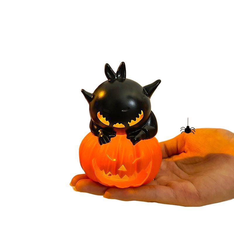 Halloween Pumpkin Night Light - Spooky Home Decor, Kids' Toy for Bedroom Atmosphere