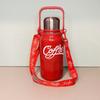 Large Capacity Coca-Cola Thermos Cup 111 Stainless Steel Kettle High Value Men's and Women's Outdoor Portable Sports Water Cup