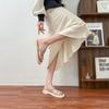 Yuanli Tong Cool Slippers Women's - Pearl Puffs~ Rhinestone Set Toes Casual Exquisite Flat Bottom Sandals Women's Slippers Outer Wear Summer
