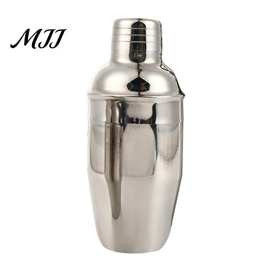Rust Resistant Barware Stainless Steel Cocktail Shaker Cup, Leak-Proof Martini Mirror Polished Ice Mixing Cup for Cocktails Easy Cleaning Mixer