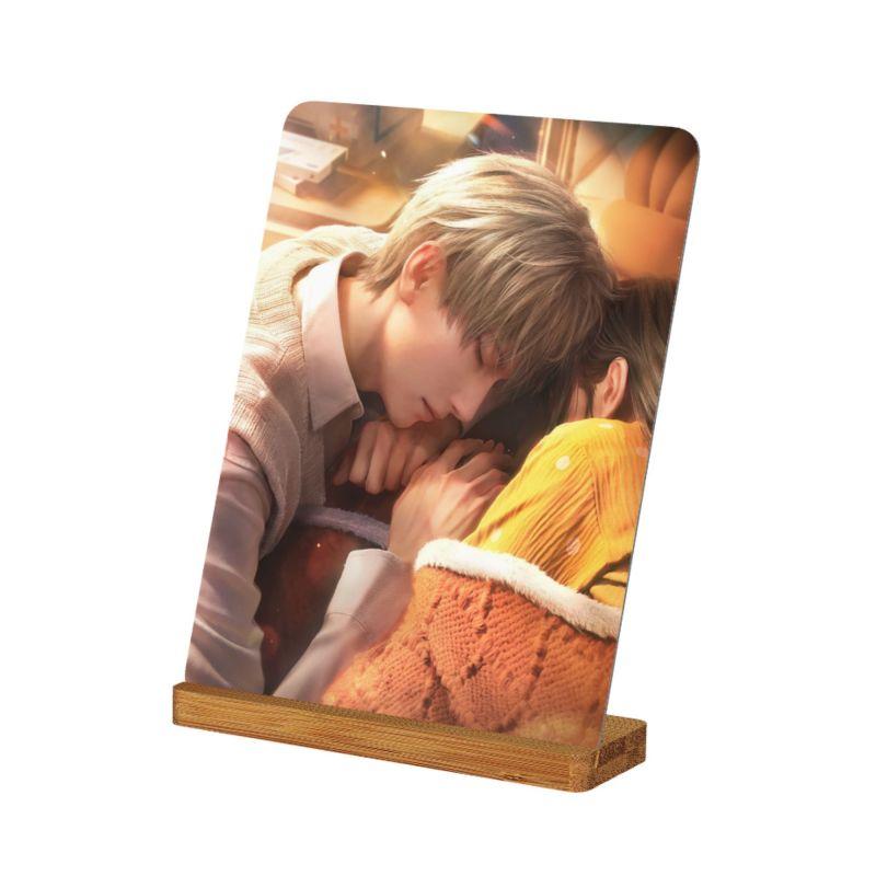 7/8in Game Love and Deepspace Sylus Rafayel Zayne Xavier Caleb Anime Metal Photo Ornament Bedside Cartoon Decoration Gift 2025