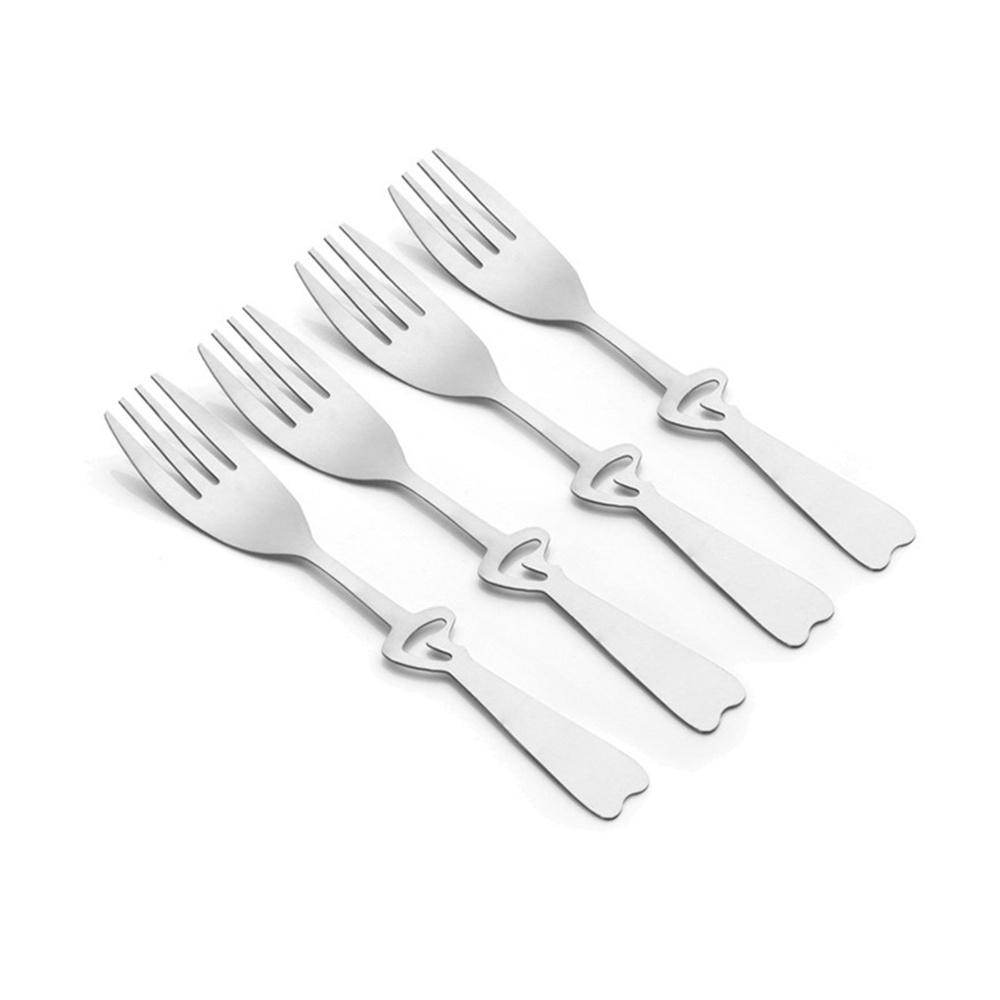 304 Stainless Steel Spoon Wrench Spoon Fork Creative Coffee Spoon Ice Cream Spoon Gift Tableware Set Family Camping Kitchen