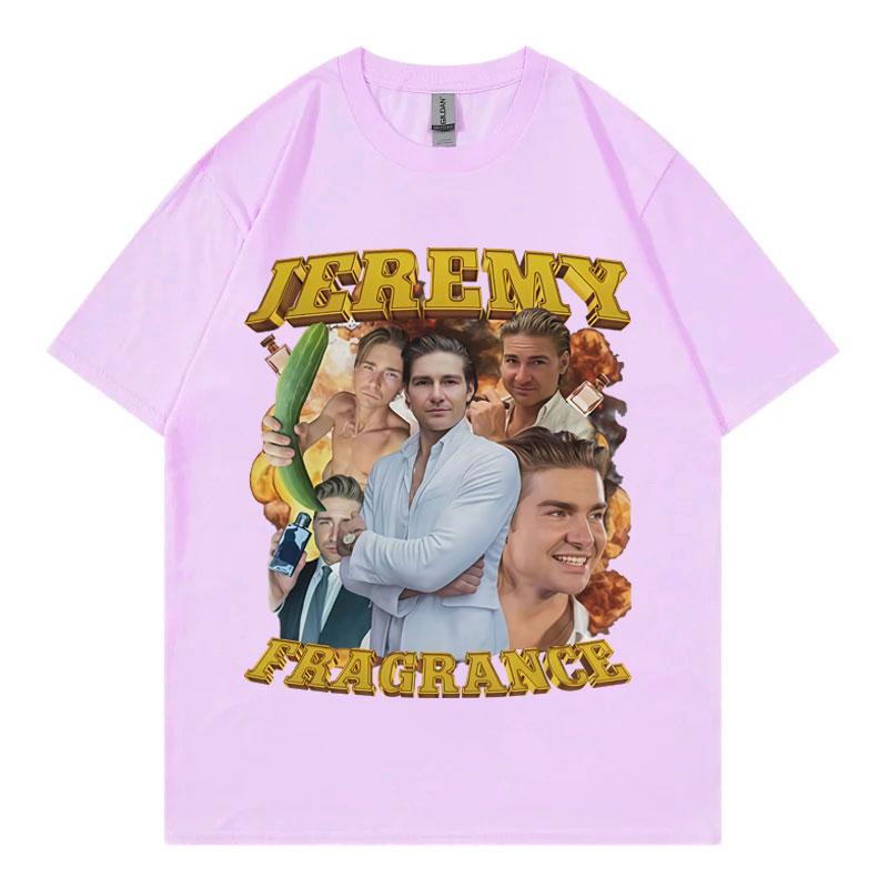 Jeremy Fragrance Funny Meme Tshirt Vintage Fashion Short Sleeve T Shirts Men Women Harajuku Y2k Oversized Tshirts Streetwear