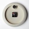 Interform Wall Clock Kalmar Gray Black Matte Diameter 28cm Sweep Movement CL-4340GY