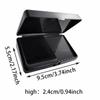Mini Makeup Brush Washboard Square Puff Cleaner Make Up Tool Brush Cleaning Mat  Cosmetic Storage