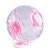 Transparent Hamster Running Ball - Golden Bear Crystal Wheel for Small Pets