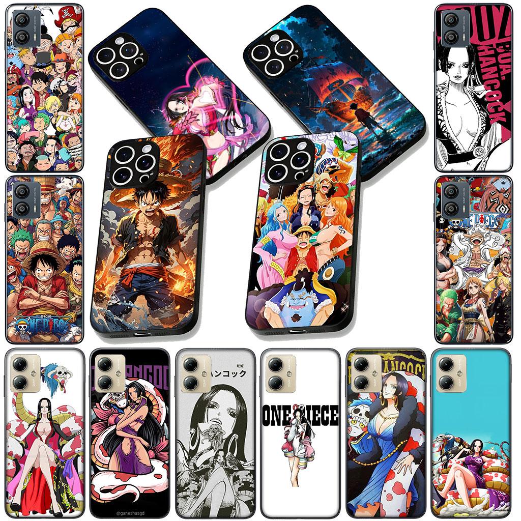 Boa Hancock One Luffy Pieces Phone Cover for Motorola Moto E13 E20 E32 E22 G22 G23 G32 G60 G72 G7 G8 G82 G9 Plus Power Case