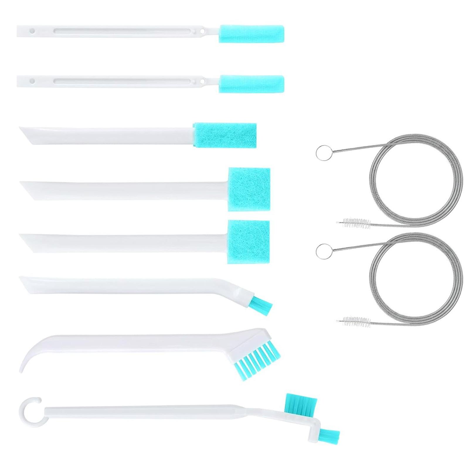 

Pack of 10 Ice Machine Cleaning Brushes for Small Spaces and Hard to Reach Areas in Home Kitchens