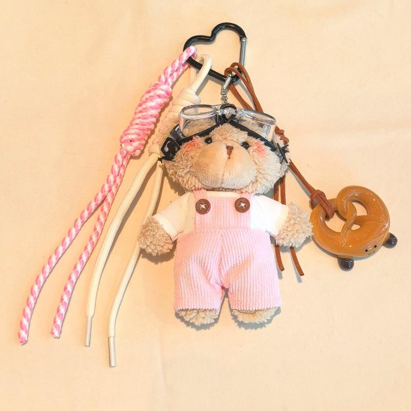 Schattige Kleine Beer Hanger Cartoon Tas Hanger Rugzak Hangend Stuk Auto Chique Accessoires Cadeauzak Hanger