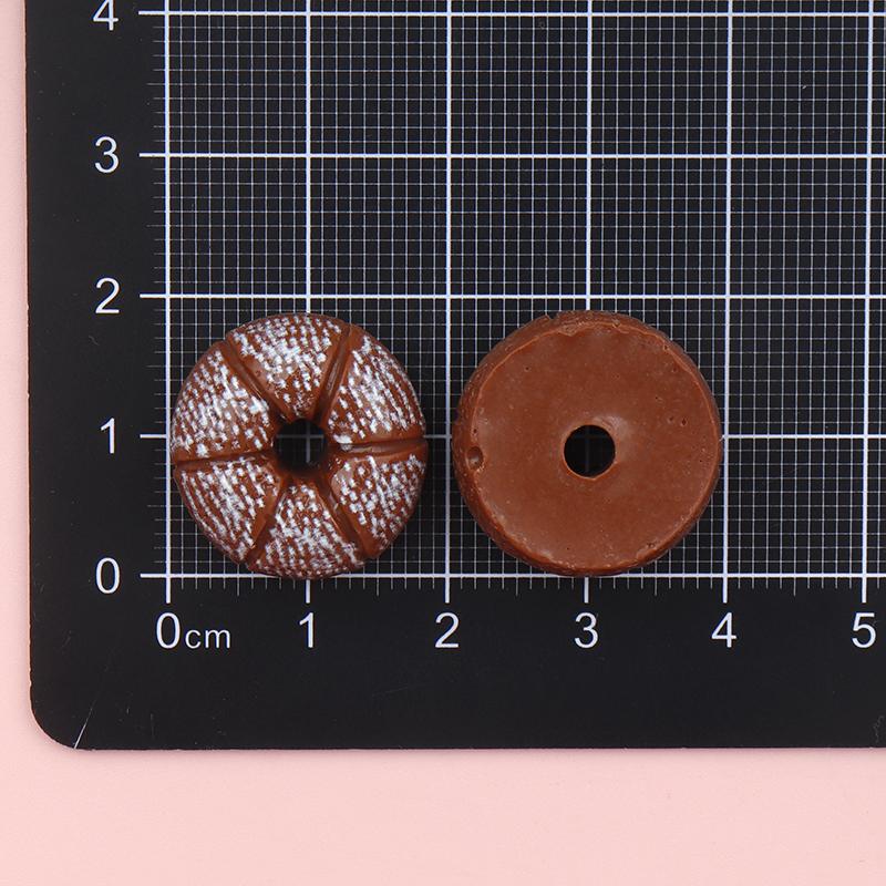 10/100Pcs Kawaii Flatback Resin Cartoon Bread Cake Cookies Simulation Food Crafts Diy Scrapbooking Kitchen Decor Accessory