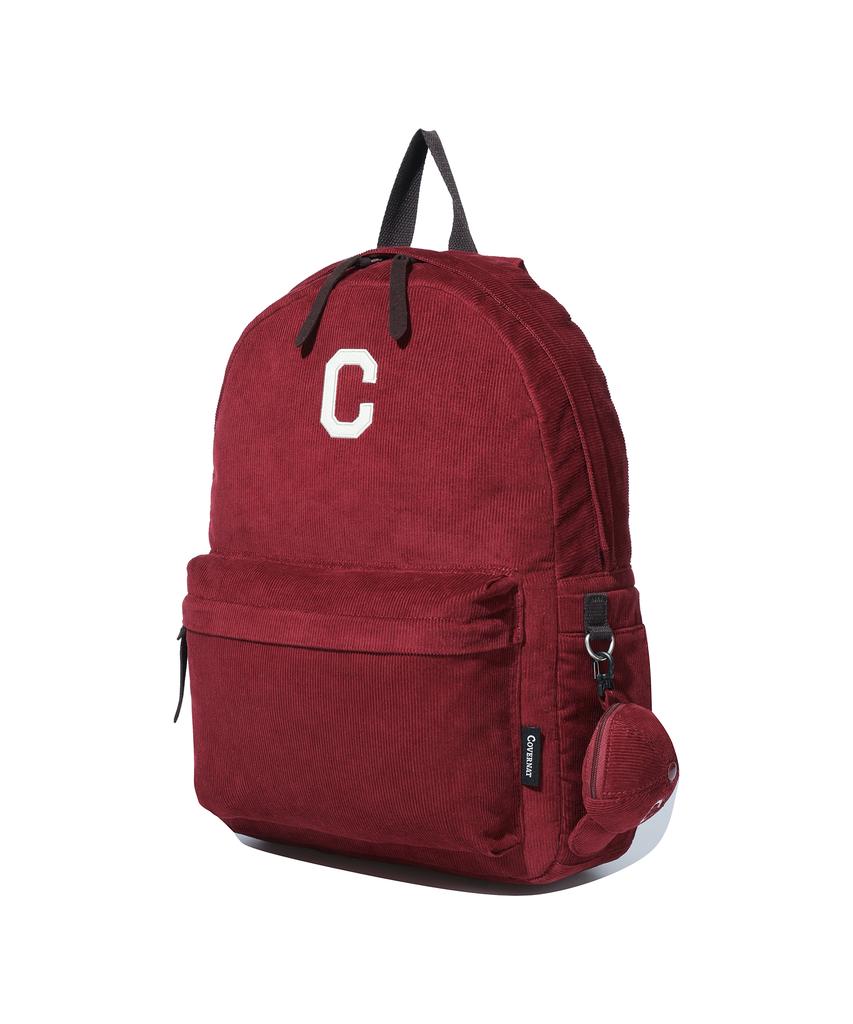 Covernat C-Logo Corduroy Backpack Wine
