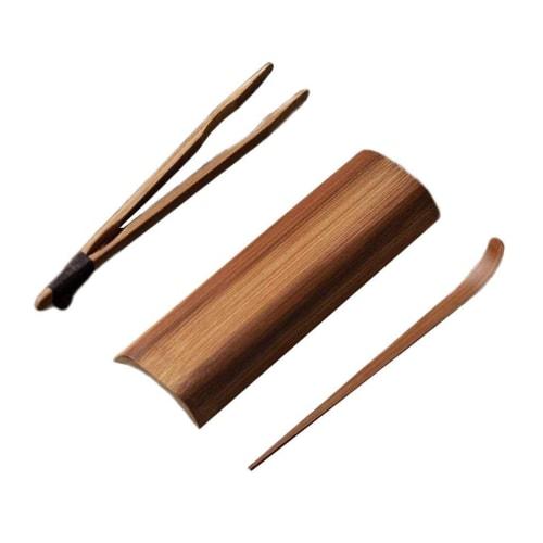 SAMZO 1 Piece Tea Clip, Tea Spoon, Made of Bamboo, Japanese Tea Ceremony, Chinese Tea Ceremony, Tea Culture, Tea Utensils Set, Tea Utensils, Chinese T