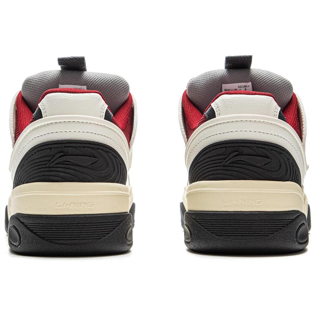Li Ning Campaign 3 Slip Resistant Cushioning Abrasion Resistant Height Increasing Low top Skateboard Shoes Men's AGCV081-1