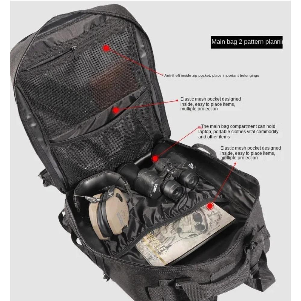 25L Tactical Backpack Large  Hiking Backpacks Bags Business Men Backpack Dropshipping
