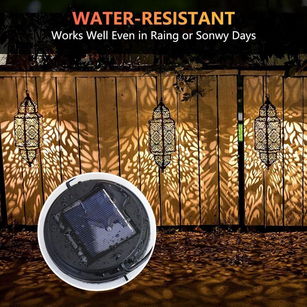 DIY Solar LED Hanging Light 400Mah Outdoor Lantern Lights  Solar Light Accessories
