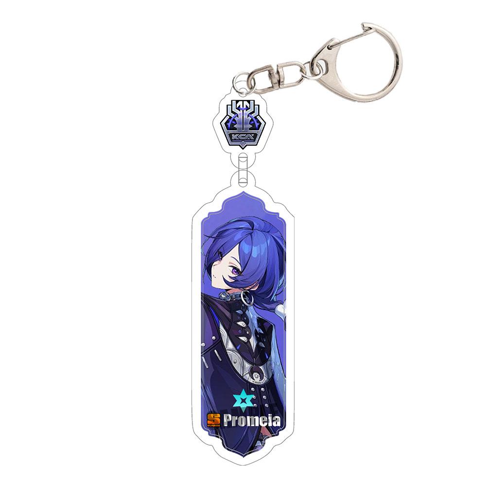 Game Zenless Zone Zero Acrylic Keychain Aria Cissia Nangong Yu Backpack Keyring Pendant Belle Nicole Demara Decorative Ornament