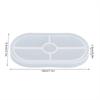 Raised Rim Silicone Tray Mold Oval Shape Epoxy Resin Mold DIY Silicone Mold  Jewelry Display Making