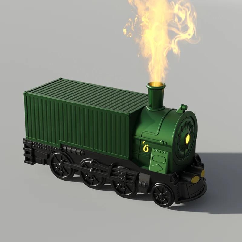 Vintage Container Zug Luftbefeuchter Bunter Container LKW Luftbefeuchter Ultraschall Diffusoren Nebelmacher Difusor Mit Fernbedienung