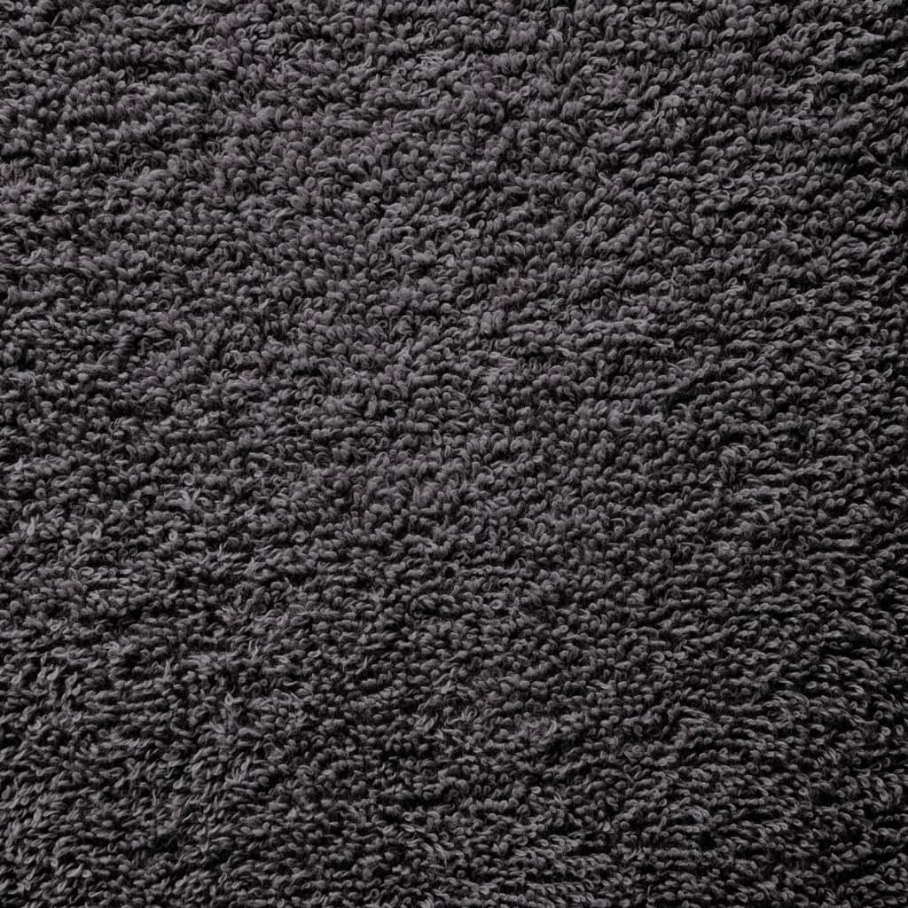 Vidaxl Ręczniczki Premium Solund, 50 Szt., Antracytowe, 30X50 Cm