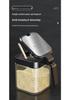 Kitchen Spice Jar Set: Storage Containers for Salt, MSG, and Seasonings