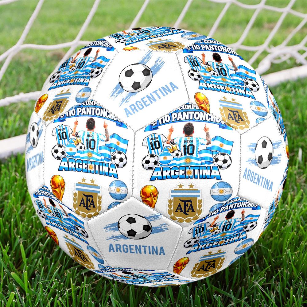 Messi 10 Number Soccer Star Action Size 5 Soccer Football Machinestitched Indooroutdoor Training And Matches Soccer Accessory