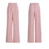 2025 Frühling/Sommer Damen High Waist Schwarz & Weiß Gestreifte Weitbein Freizeithose
