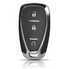 Jingyuqin 2/4/5/6 Buttons Remote Car Key Shell Fob Case For Chevrolet Camaro Equinox Cruze Malibu Spark Smart Key NO LOGO